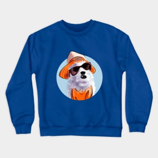 Summer Maltese Crewneck Sweatshirt